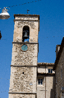 Italian bell tower art print